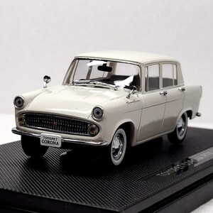 希少 1/43 EBBRO エブロ トヨタ トヨペット コロナ PT20 1960 昭和の名車 旧車 セダン Toyopet Corona クラシックカー レア 1円〜 122910