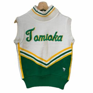 VARSITY USA製 チアリーダー チアガール 富岡高校 トップスのみ ニットベスト