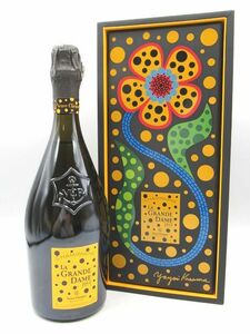 ☆未開栓 古酒 Veuve Clicquot LA GRANDE DAME ヴーヴクリコ ラ・グラン・ダム 2012 ブリュット 草間彌生 箱付き 750ml 12.5% シャンパン☆