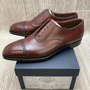 【アウトレット】CROCKETT&JONES◆BELGRAVE◆ブラウン◆サイズ7(25.0cm) 紳士革靴 ビジネスシューズ 英国製　クロケット ベルグレイブ