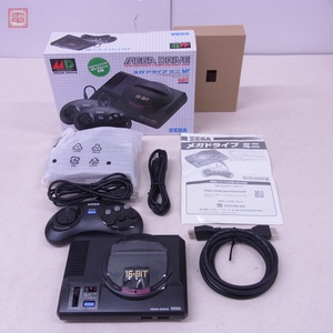 動作品 MD メガドライブ メガドライブ ミニ W 本体 HAA-2520 メガドラ MEGA DRIVE MINI W セガストア セガ SEGA 箱説付【20