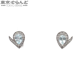 101747024 ショーメ Chaumet ジョゼフィーヌ エグレット イヤリング ホワイトゴールド K18WG アクアマリン ダイヤモンド ピアス レディース