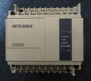 中古☆三菱 FX1N-24MR マイクロシーケンサ 基本ユニット リレー出力 MITSUBISHI