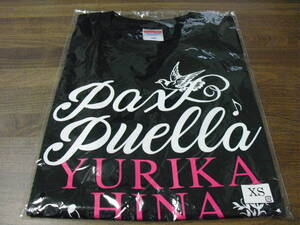 パクスプエラ(pax puella) Tシャツ　　 (阿部菜々実) 黒