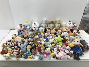 ★◆【USED】ディズニー 大量セット ぬいぐるみ タグ付き有 ミッキー チップとデール ドナルド スティッチ他 160サイズ