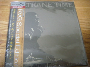 JOHN COLTRANE COLTRANE TIME RVG SPECIAL EDITION 紙ジャケ cd ジョンコルトレーン CECIL TAYLOR KENNY DORHAM CHUCK ISRAELS LOUIS HAYES