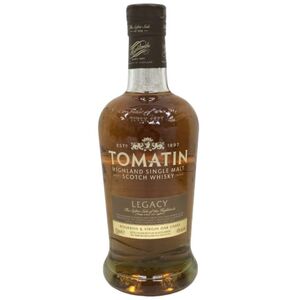 ▲【TOMATIN/トマーティン】LEGACY/レガシー シングルモルト スコッチウイスキー 700ml 43％★2080