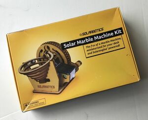 Solarbotics Solar Marble Machine Kit ソーラー ビー玉転がし マシン 永久運動 組立て DIY キット 電子工作キット マーブルマシン