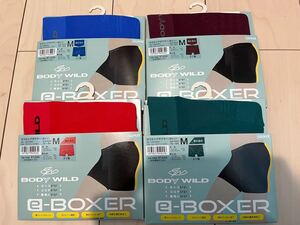 4枚セットグンゼボディワイルド　e-Boxer　（前とじ）　Mサイズセミロング　③