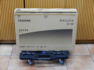 ★TOSHIBA 東芝 24V型液晶テレビ REGZA レグザ 24V34 [箱開封済/実使用なし]【展示品】