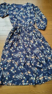 セシルマクビー ワンピース 花柄ワンピース M 美品 CECIL McBEE