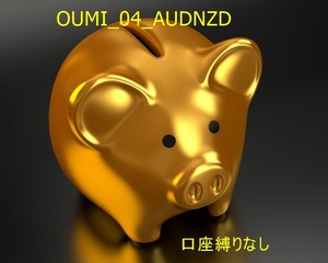 OUMI_04_AUDNZD 資産運用、お小遣いを稼ぐ投資、 MT4用FX自動売買（放置型）副業　口座縛り、両建て、 ナンピン無し