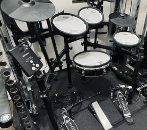 【v-drum】Roland TD-1DMK、【PD-125BK】【dw3000 ツインペダル】付き