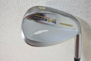 【KSD/Wed/200】フォーティーン・Fourteen MT28V4 forged ウェッジ　ロフト実測５６°ユースドシャフトHONMA SAKATA製　VIZARD 1B105 S