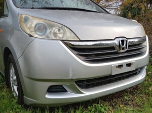 ☆HONDA STEPWGN ホンダ ステップワゴン RG1 純正フロントバンパー シルバー 良品！☆