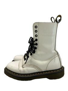 Dr.Martens◆レースアップブーツ/UK4/WHT/レザー