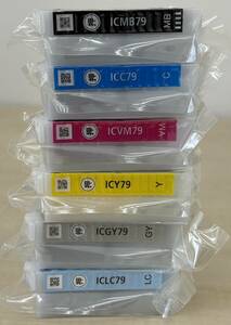 ☆★☆　[EPSON（エプソン）]　 純正インクカートリッジ　IC79 （６色パック）　　　　※未開封・未使用品　☆★☆