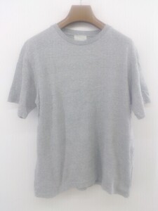 ◇ MACKINTOSH PHILOSOPHY クルーネック 半袖 Tシャツ カットソー サイズ38 グレー レディース P