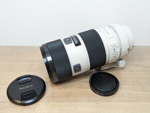 大人気☆SONY SAL70200G 2.8/70-200 G SSM☆ソニー 高級 白レンズ 望遠レンズ