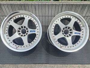 超希少 当時物 ニスモ NISMO LMGT1 鍛造 18インチ 10J+20 114.3 5穴 レイズ 2本セット BNR32 BCNR33 BNR34 GT-R スカイライン 