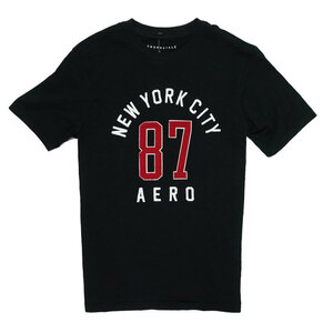 APT244 Sサイズ エアロポステール 半袖Tシャツ ブラック