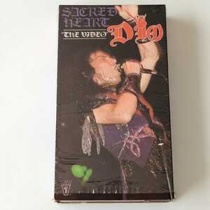 【VHS/ビデオ】DIO/SACRED HEART THE VIDEO(38127-3)ディオ/セイクレッド・ハート 86年LIVE ライヴ/JIMMY BAIN/VINNY APPICE/CRAIG GOLDY/