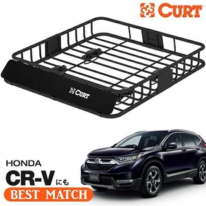 【CURT 正規品】ルーフラック ルーフバスケット ルーフキャリア 18115 105cm×94cm×14cm ホンダ CR-V RW系に！ ベースキャリアに取付