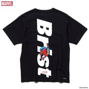 【新品タグ付】 20SS FCRB MARVEL f.c real bristol エフシーレアルブリストル SOPH ソフ THE AMAZING SPIDERMAN POCKET TEE Tシャツ 半袖