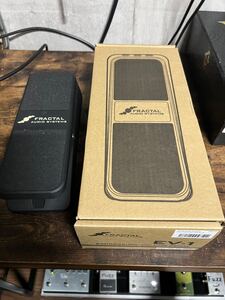 正規品　純正　エクスプレッションペダル　フラクタル　純正　EV-1 fractal axe fx3 fractal audio systems ボリュームペダル