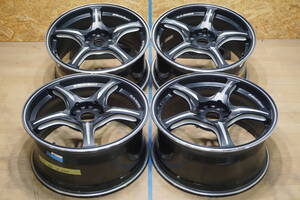 J413【希少】weds sport SA-50M ☆ PCD114.3 8.5J+50 WRX S2000