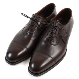 未使用品○CROCKETT&JONES クロケットアンドジョーンズ 29447 Audley オードリー 337ラスト ストレートチップ カーフレザーシューズ 6.5