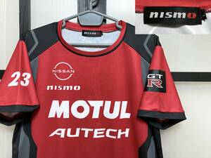 ニッサン ニスモ Tシャツ / 日産 NISSAN 23 nismo MOTUL モチュール AUTECH オーテック GTR T-Shirt 半袖