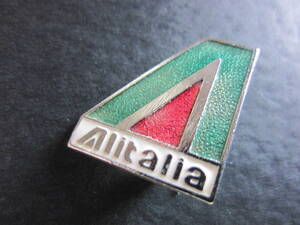 アリタリア航空■旧ロゴ■1969-2010■Alitalia■ピンバッジ■ヴィンテージ品