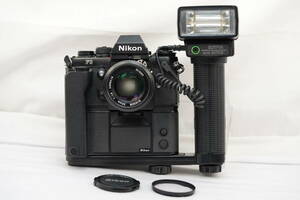 ニコン Nikon F3 ボディ・NIKKOR 50mm F1.4 Ai-S・モータードライブ MD-4 671