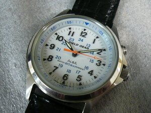 TSP-00435-03 腕時計 SEIKO セイコー ALBA アルバ FIELD GEAR クォーツ V671-6000