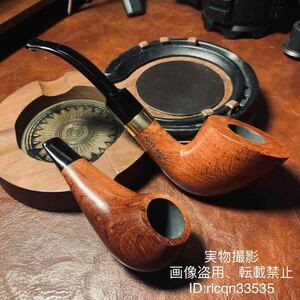 MUXIANG新品未使用 喫煙具 パイプ おまとめ 2点セット パイプ キセル まとめ 煙管 喫煙具 煙草 タバコ レトロ ビンテージ 収納付き