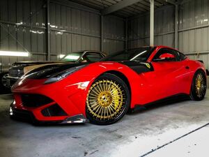 F20 R21インチ 4本セット T&T forged 鍛造 ホイール フェラーリ 全車種に対応 F12 812 599 458 488 F8 ローマ FF 等にオーダーで作製