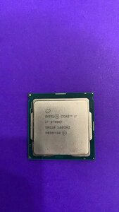 CPU インテル Intel Core I7-9700KF プロセッサー 中古 動作未確認 ジャンク品 - A1154