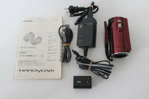 SONY HANDYCAM ビデオカメラ HDR-CX170 レッド(AM73)