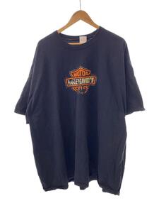 HARLEY DAVIDSON◆Tシャツ/-/-/BLK