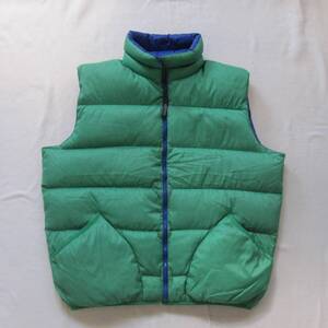 ☆80s パタゴニア ダウンベスト（XL）/ グースダウン / patagonia パフボール 90s vintage / ファイヤーボール