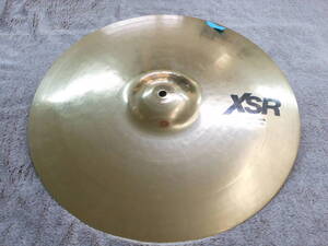 3496　SABIAN　セイビアンXSR-18RC-Bロッククラッシュシンバル18”（中古 割れ ジャンク品）