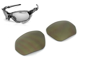 LINEGEAR　オークリー　プラズマ用交換レンズ　ポリカレンズ　ゴールドミラー　Oakley　Plazma