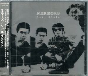 ♪新品未開封♪消費税不要♪ ミラーズ Mirrors - Real State [CTCD-402] 肥後宏 ゴジラ・レコード 渋さ知らズ 東京ロッカーズ