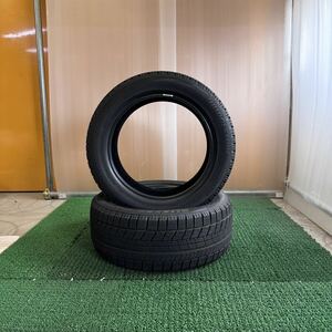 ●3251●スタッドレス ブリヂストン BLIZZAK VRX 235/50R18 97Q 2018年製 中古品2本セット 超バリ溝 ビードに小傷あり