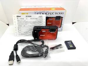 ☆ほぼ新品☆NIKON ニコン　coolpix W300 防水コンパクトデジタルカメラ　#3223###