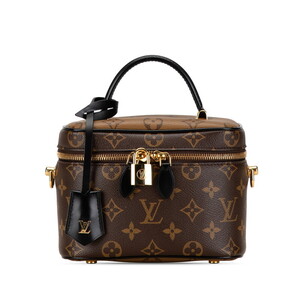 ルイ ヴィトン モノグラム リバース ヴァニティ NV PM バニティバッグ ショルダーバッグ 2WAY M45165 ブラウン LOUIS VUITTON 【中古】