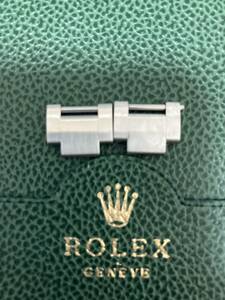 93150用 コマ 15.5mm サブマリーナ ロレックス オイスターブレス 駒 余り 5513 1680 16800 14060 16610 ROLEX SUBMARINER buckle　2コマ