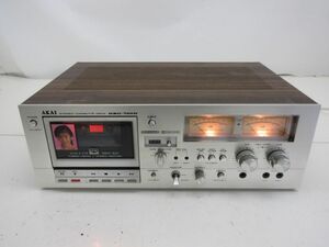 A958-N29-3421 AKAI アカイ GXC-750D ステレオ カセットデッキ 通電確認済 現状品1