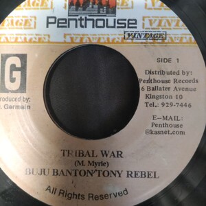 Buju Banton＆ Tony Rebel / Tribal War 